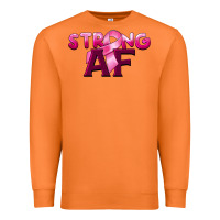 Carrot strong af breast cancer Premium Sweatshirt - BarkalooDesign