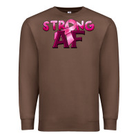 Chestnut strong af breast cancer Premium Sweatshirt - BarkalooDesign