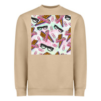 Teacher Thunderbolt And Glasses Heavyweight Sweatshirt | Teevron
