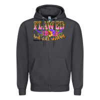 Smoke flawed but still worthy romans 5 8 Zipper Hoodie - NancyCooperArtShop