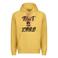 Antique Gold Trust In The Lord Premium Hoodie - Bettercallsaul