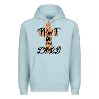 Blue Mist Trust In The Lord Premium Hoodie - Bettercallsaul