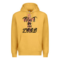 Mustard Trust In The Lord Premium Hoodie - Bettercallsaul