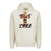 Oatmeal Heather Trust In The Lord Premium Hoodie - Bettercallsaul