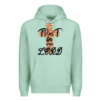 Seafoam Trust In The Lord Premium Hoodie - Bettercallsaul