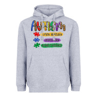 Heather Grey autism mama Heavyweight Hoodie - Artiststas