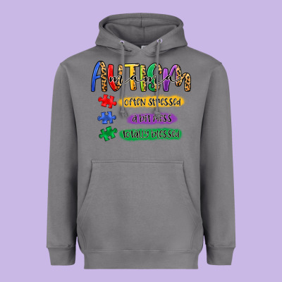 Autism Mama Heavyweight Hoodie Designed By Artiststas