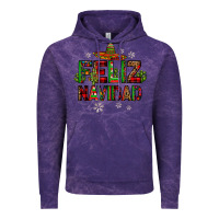 Cloud Purple feliz navidad Vintage Hoodie - JahusDesignShop
