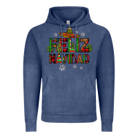 Vintage Denim feliz navidad Vintage Hoodie - JahusDesignShop