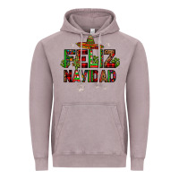 Vintage Zinc feliz navidad Vintage Hoodie - JahusDesignShop
