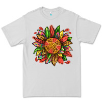 Dove Grey watermelon sunflower Premium Tee - texasbilliewilder