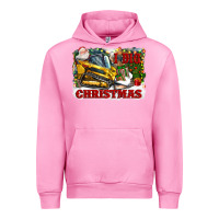 Fuchsia Pink i dig christmas Urban Hoodie - CowGirlArtShop