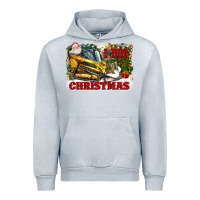 Heather Grey i dig christmas Urban Hoodie - CowGirlArtShop