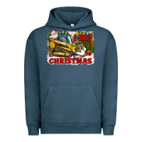 Pigment Midnight Navy i dig christmas Urban Hoodie - CowGirlArtShop