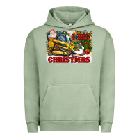 Pigment Oil Green i dig christmas Urban Hoodie - CowGirlArtShop