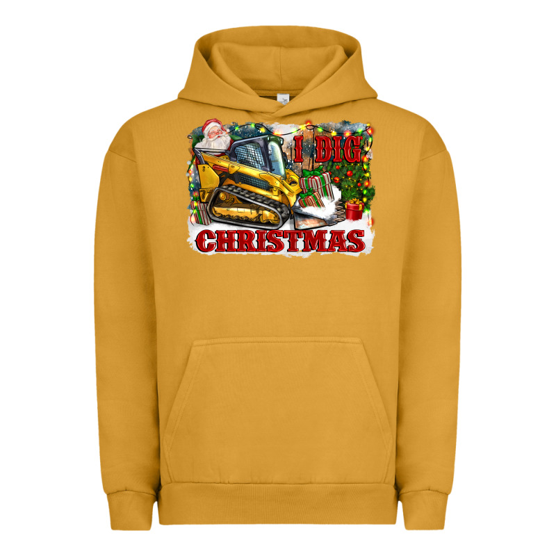 I Dig Christmas Urban Hoodie by CowGirlArtShop | Teevron