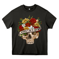 Asphalt Be Afraid&Do It Anyway Heavy Core Tee - RanaPortraitStore