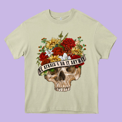 Heavy Core Tee Be Afraid&Do It Anyway