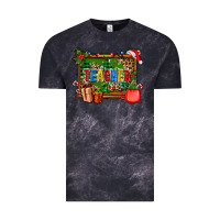 Cloud Black christmas teacher and coffe cup with board Vintage Tee - AdoDesignShop