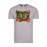 Christmas Teacher And Coffe Cup With Board Vintage Tee | Teevron