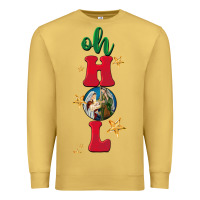 Antique Gold oh holy night Premium Sweatshirt - BarkalooDesign