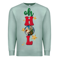 Seafoam oh holy night Premium Sweatshirt - BarkalooDesign