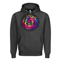 Charcoal Heather para life Zipper Hoodie - MaliasSmallBusiness