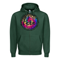 Sports Green para life Zipper Hoodie - MaliasSmallBusiness