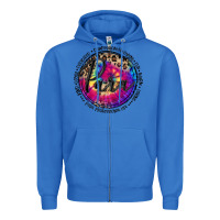 True Royal para life Zipper Hoodie - MaliasSmallBusiness
