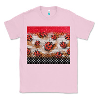 Bubblegum Pink ladybug tumbler Classic Tee - BarkalooDesign