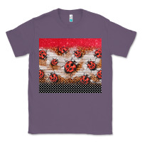 Lavender ladybug tumbler Classic Tee - BarkalooDesign