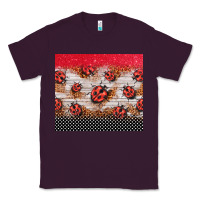 Plum ladybug tumbler Classic Tee - BarkalooDesign