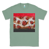 Sage ladybug tumbler Classic Tee - BarkalooDesign