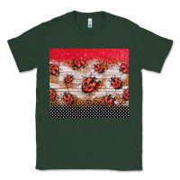 Sports Green ladybug tumbler Classic Tee - BarkalooDesign