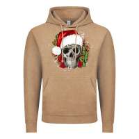 Vintage Coffee skull Christmas cactus Vintage Hoodie - JahusDesignShop