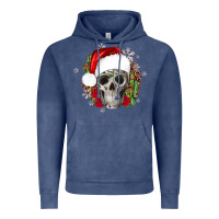 Vintage Denim skull Christmas cactus Vintage Hoodie - JahusDesignShop
