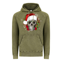 Vintage Olive skull Christmas cactus Vintage Hoodie - JahusDesignShop