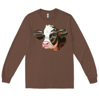 Chestnut holstein calf face Long Sleeve Tee - LillyAllenDesigns