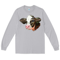 Moon Dust holstein calf face Long Sleeve Tee - LillyAllenDesigns