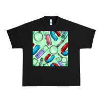 Black sciences seamless pattern Urban Heavy Tee - BundleAndBundleShop