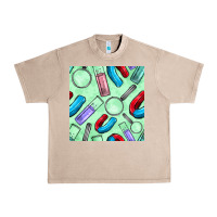 French Oak sciences seamless pattern Urban Heavy Tee - BundleAndBundleShop