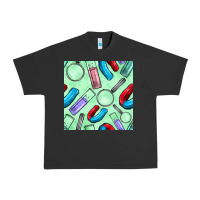 Sciences Seamless Pattern Urban Heavy Tee | Teevron