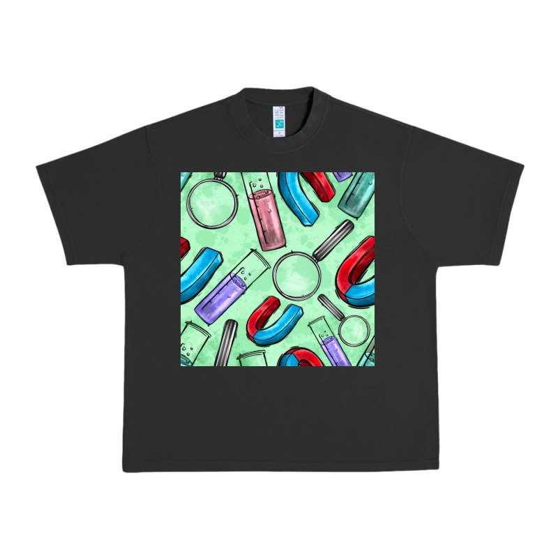Sciences Seamless Pattern Urban Heavy Tee by BundleAndBundleShop | Teevron