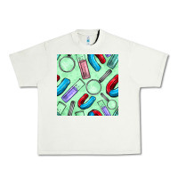 Pistachio sciences seamless pattern Urban Heavy Tee - BundleAndBundleShop