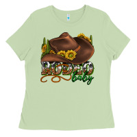Matcha rodeo baby western Ladies Tee - texasbilliewilder
