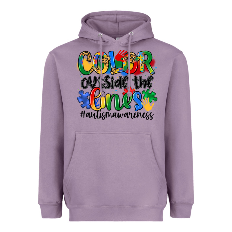 Color Outside The Lines Heavyweight Hoodie by Artiststas | Teevron