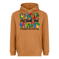 Meerkat color outside the lines Heavyweight Hoodie - Artiststas