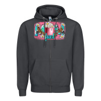 Smoke mom fuel Zipper Hoodie - NancyCooperArtShop