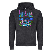 Vintage Black preview flower stitch 6 th grade Vintage Hoodie - AdoDesignShop