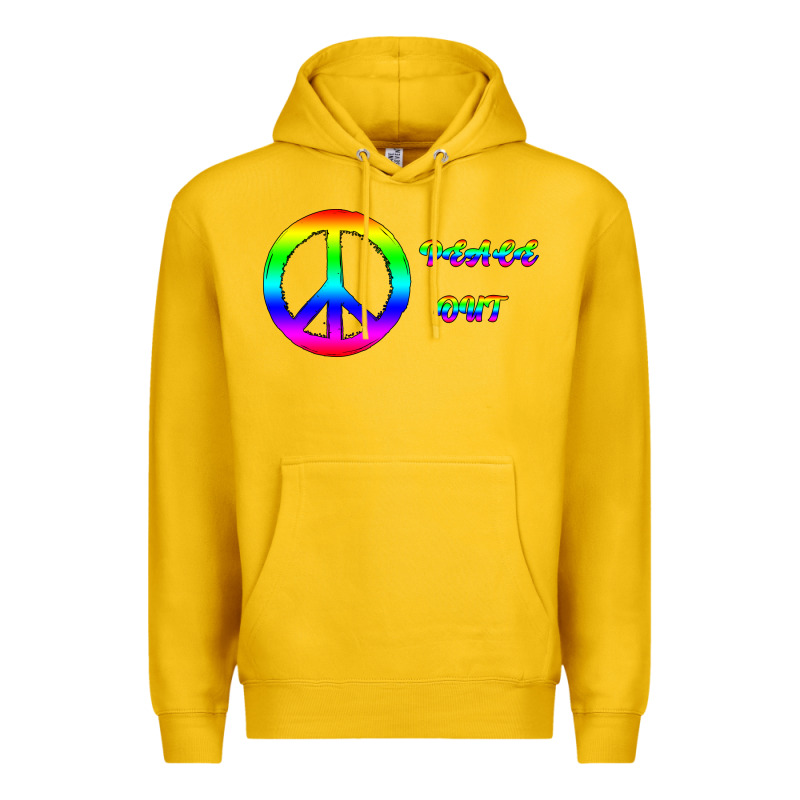 Peace Out Premium Hoodie by Bettercallsaul | Teevron